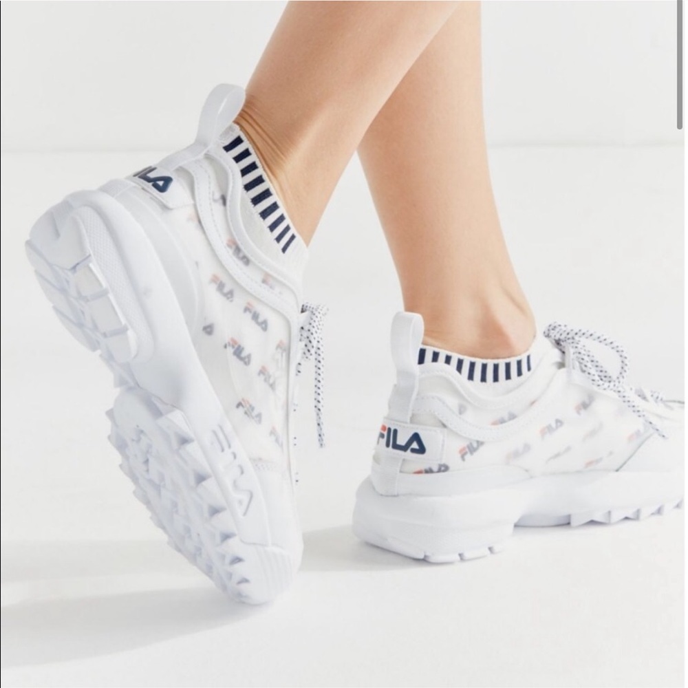 FILA Disruptor Monomesh 7.5 Sockfit Sneaker shoes platform shoes street wear - Picture 13 of 14